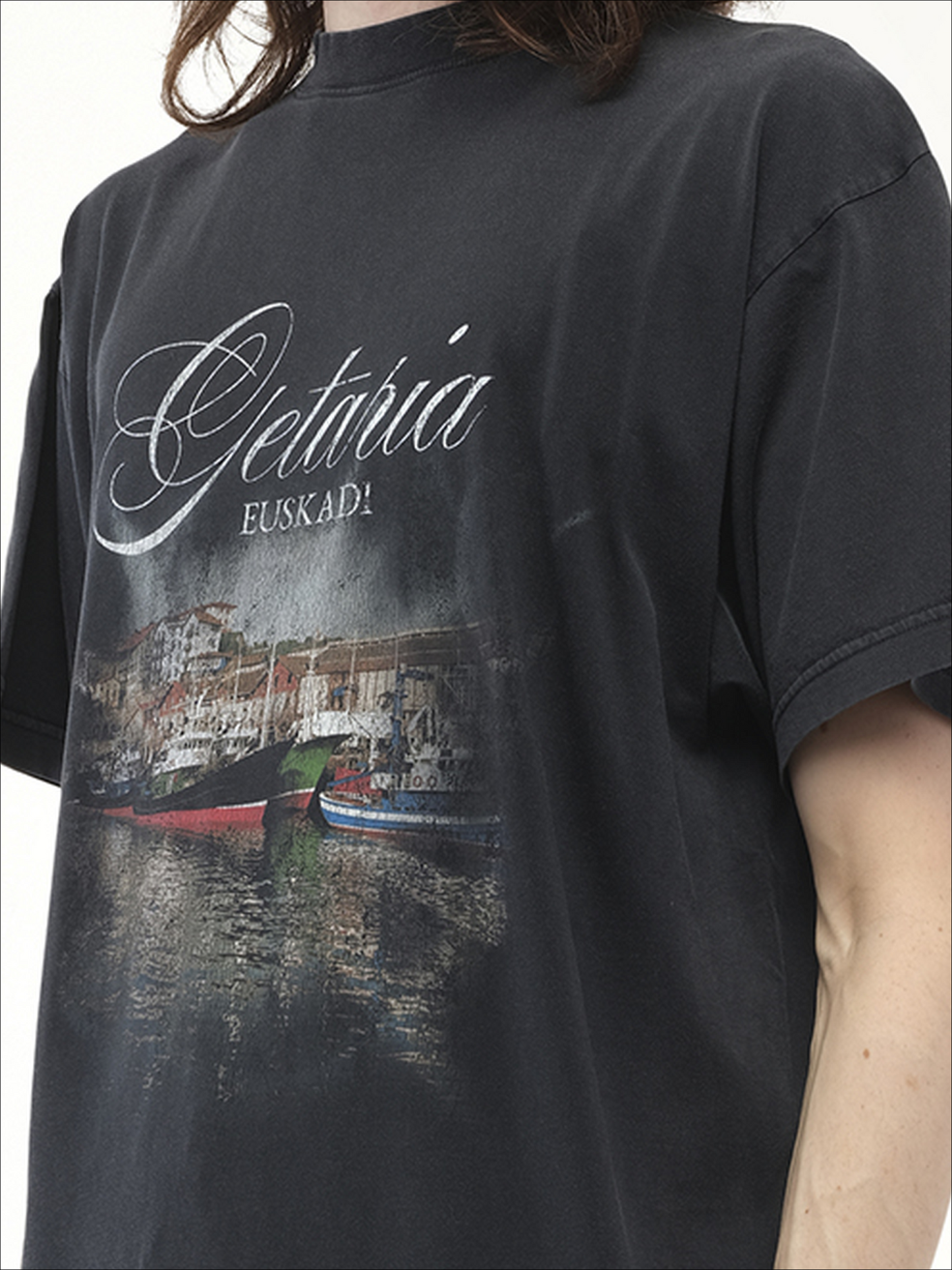 BALENCIAGA Getaria Oversized T-Shirt (Black)