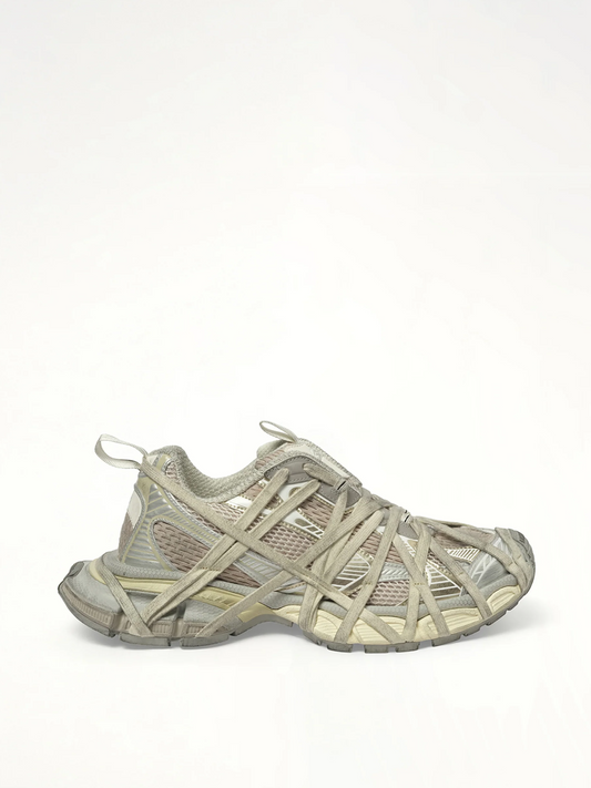 Image of Sneakers. Productname: BALENCIAGA 3XL Extreme Lace Sneaker in White colour by brand - BALENCIAGA