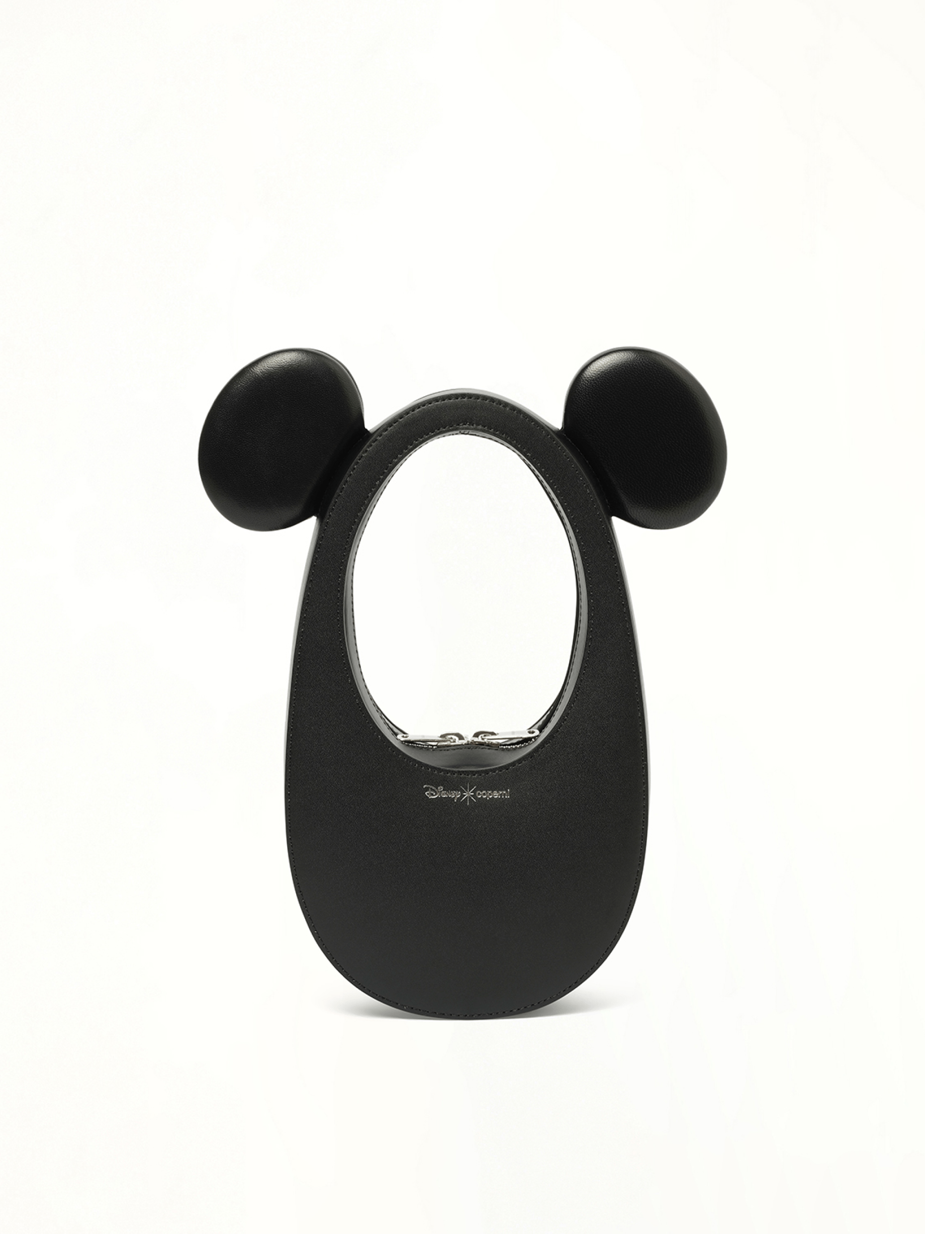 Image of Bags. Product name - Disney x Coperni Mickey Mini Swipe Bag in Black colour by brand - COPERNI