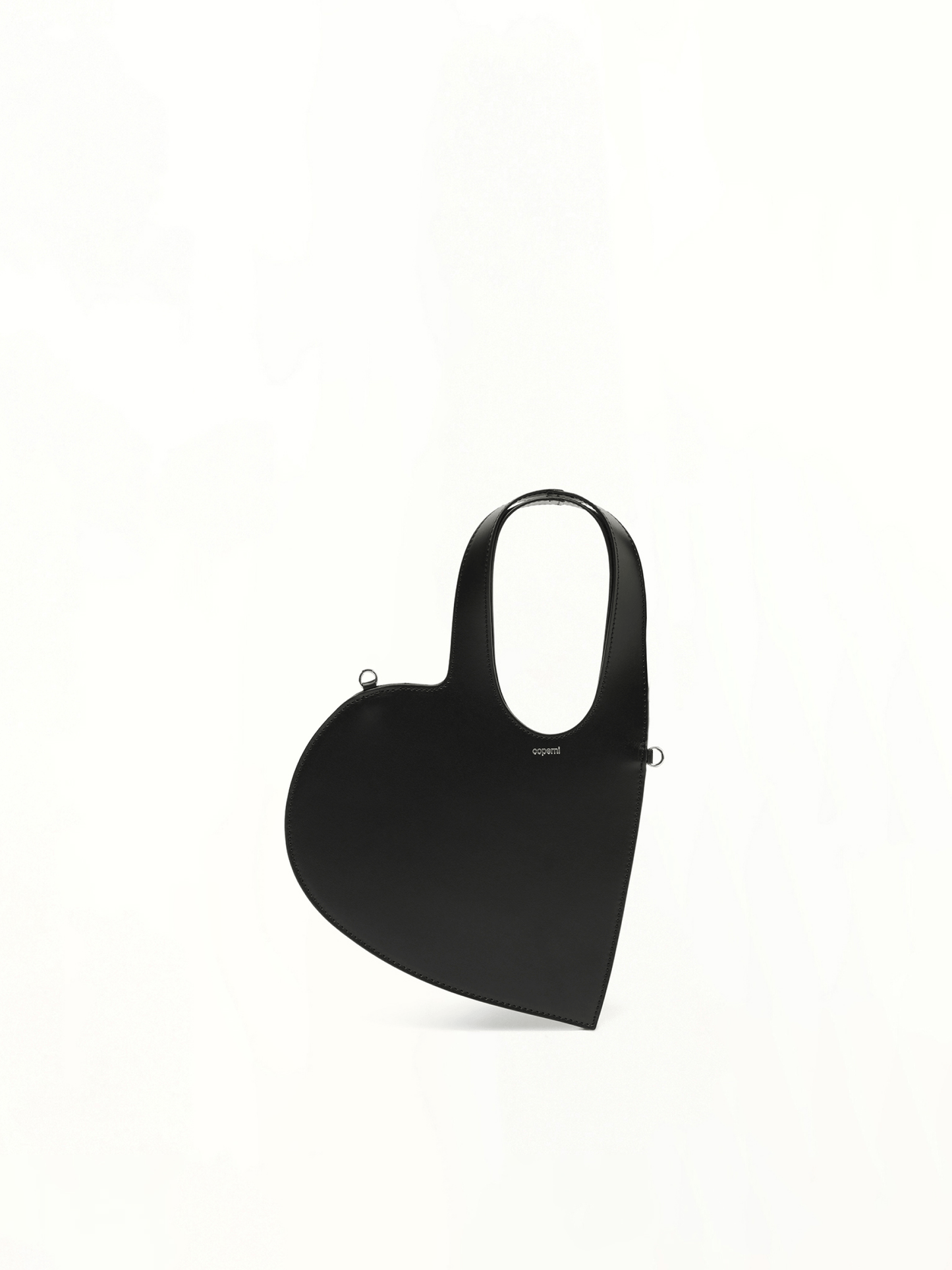 Image of Bags. Productname: COPERNI Crossbody Baby Heart Tote Bag in BLACK colour by brand - COPERNI