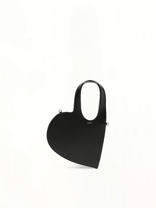 Image of Bags. Productname: COPERNI Crossbody Baby Heart Tote Bag in BLACK colour by brand - COPERNI