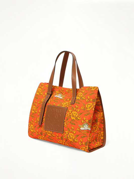 Loewe x Paula Print Tote (Orange)