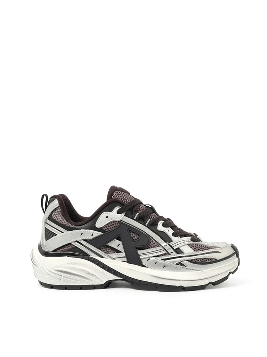 Image of Sneakers. Product name - Storm Runners Sneakers in Silver colour by brand - REPRESENT
