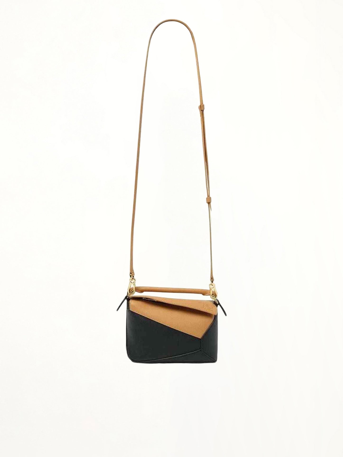 LOEWE Puzzle Edge Mini Bicolour (Brown)