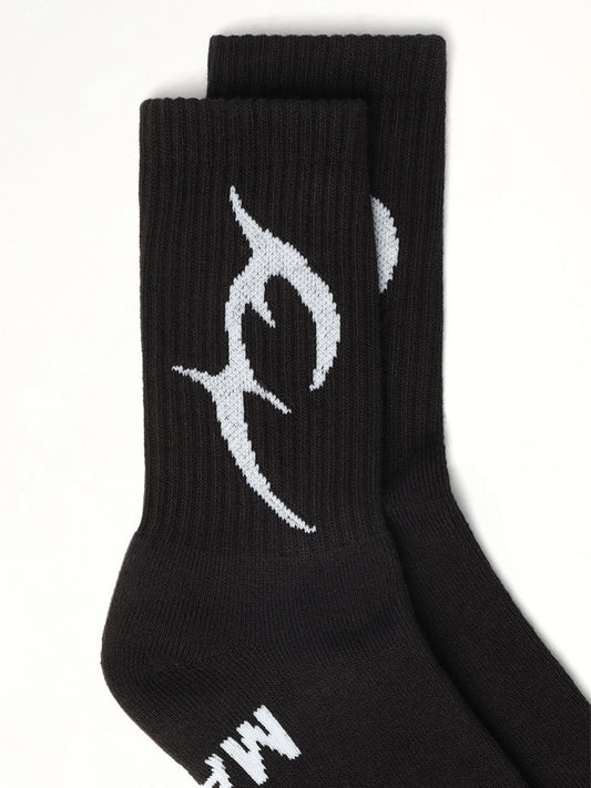 THUG CLUB TC Basic Socks (Black)