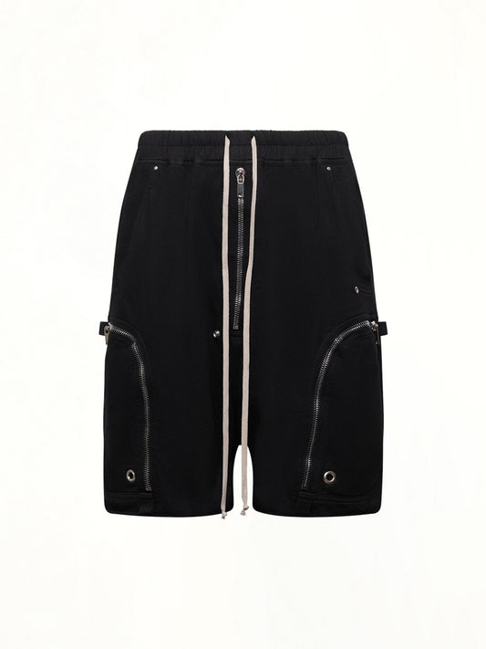 RICK OWENS DRKSHDW Bauhaus Shorts (Black)