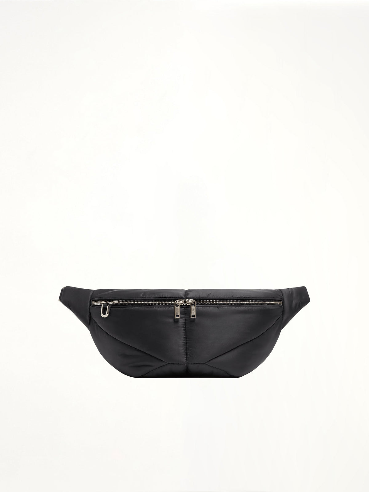 Image of Bags. Product name - Rick Owens x Moncler Bumbag in Black colour by brand - RICK OWENS