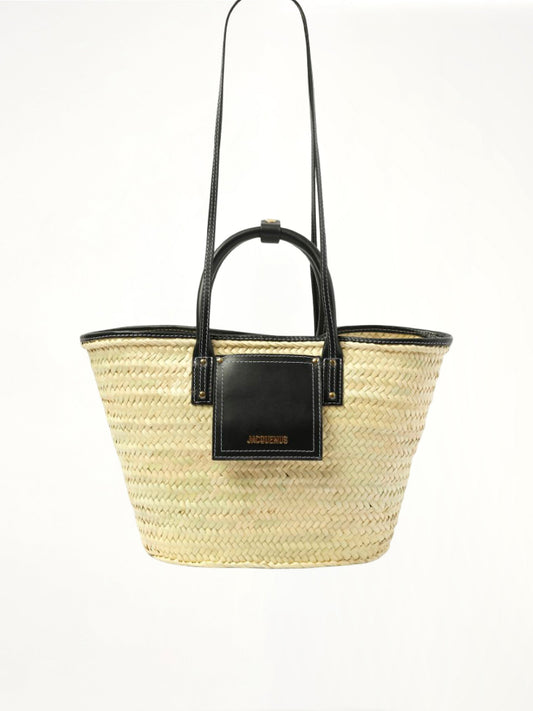 Image of Bags. Productname: JACQUEMUS Le Panier Soli in BLACK colour by brand - JACQUEMUS