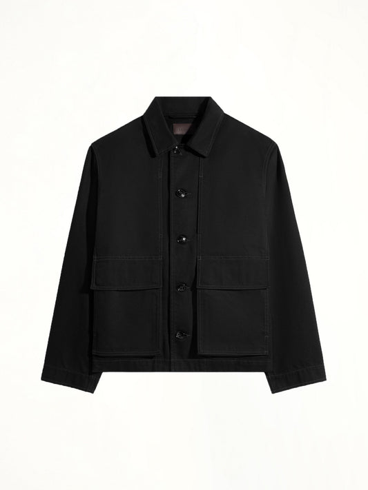 LEMAIRE Boxy Heavy Jacket (Black)