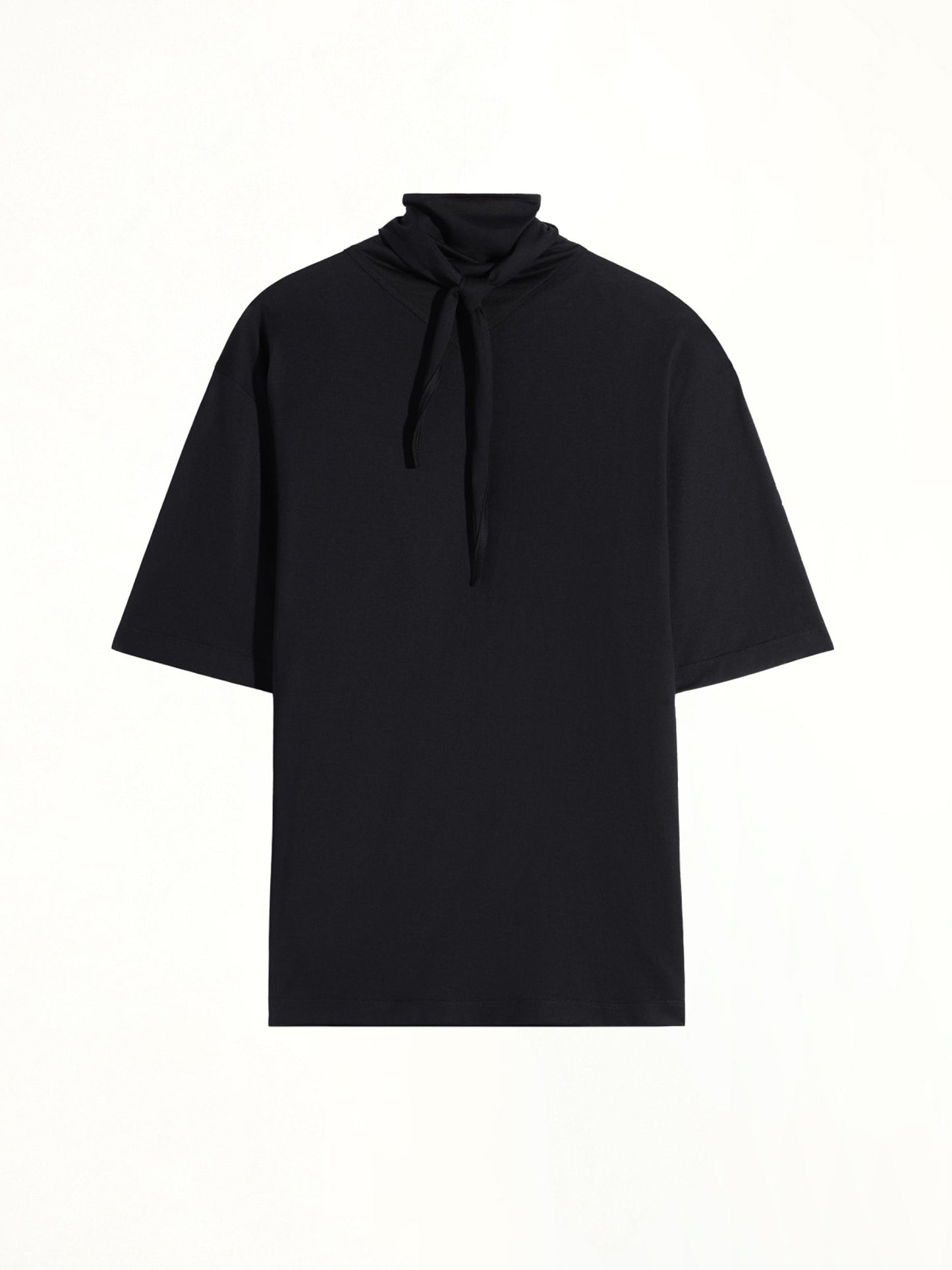 LEMAIRE T-Shirt With Foulard (Black)