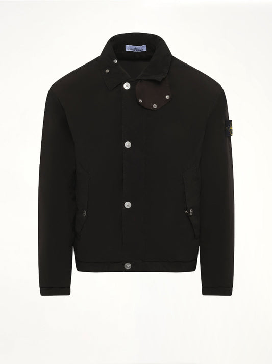 STONE ISLAND Q10001 Light Outerwear Jacket (Black)