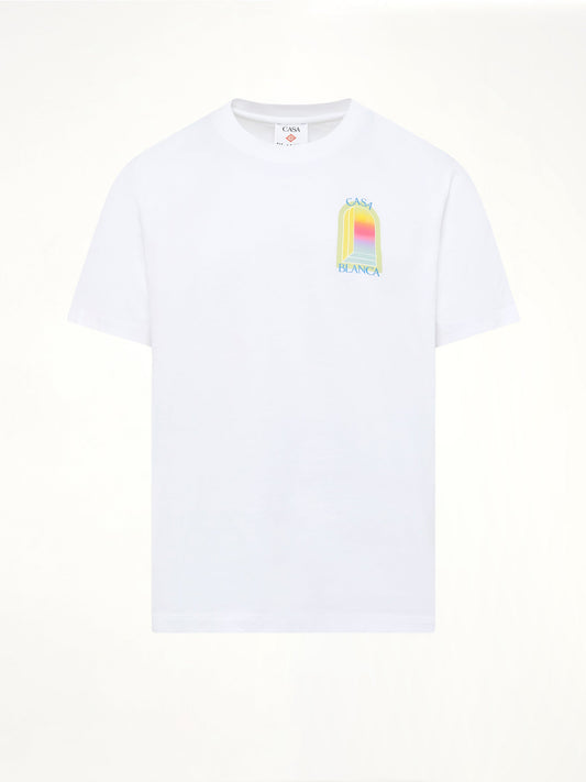 CASABLANCA L'Arche Classic T-Shirt (White)