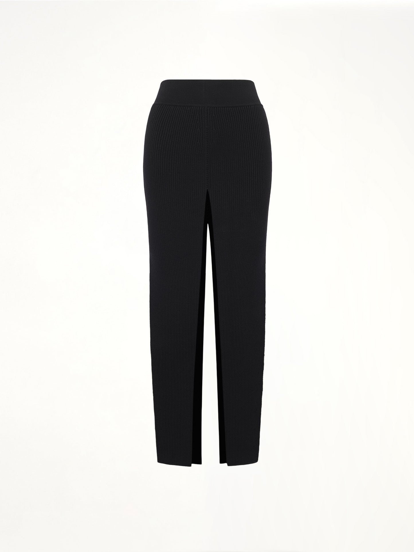 RICK OWENS Short Sliced Skirt (Black)
