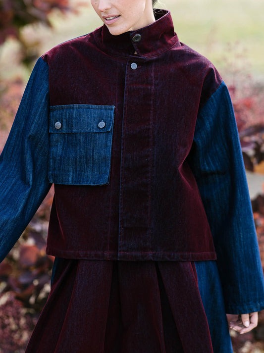 Image of Coats & Jackets. Productname: M.A Dainty Barnett Jacket in Ketchup colour by brand - M.A Dainty