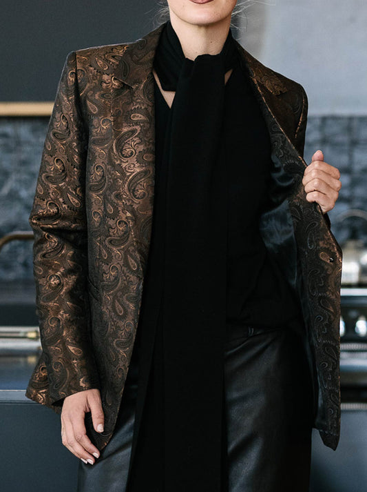 M.A DAINTY ZAZZLE JACKET (Bronze)