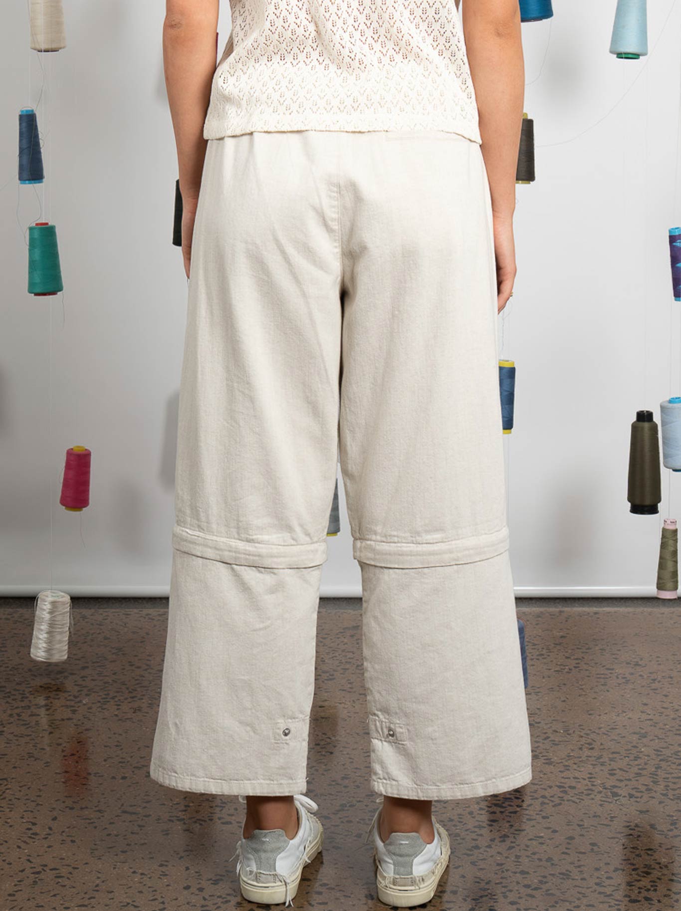 M.A Dainty Trucker Pant (Plaster)