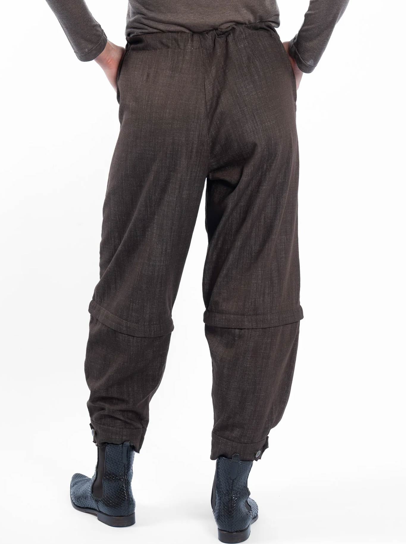 M.A Dainty Trucker Pant (Chocolate)