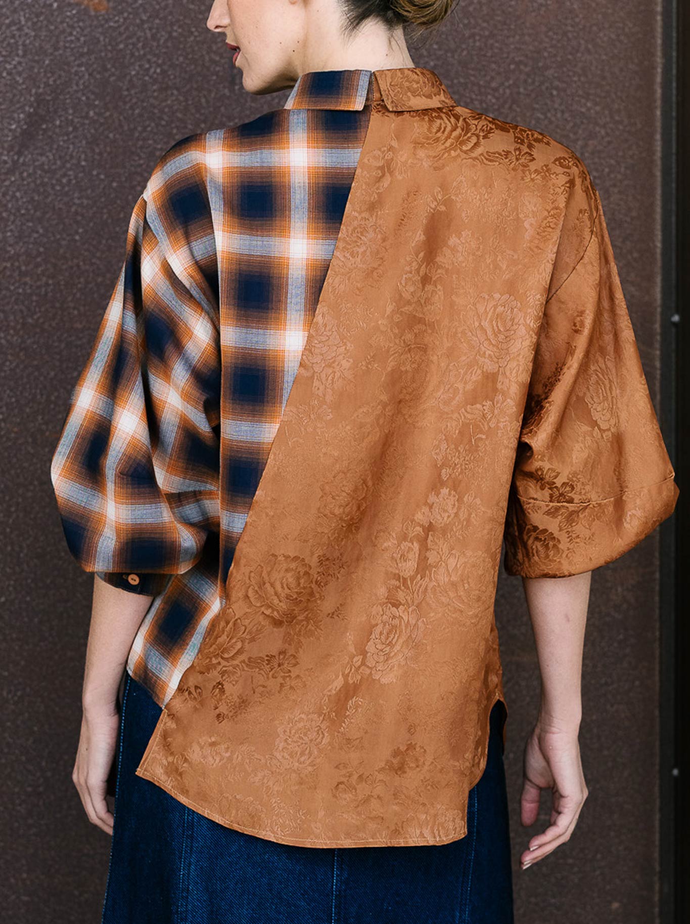 M.A DAINTY 2 FACE SHIRT (Rust)