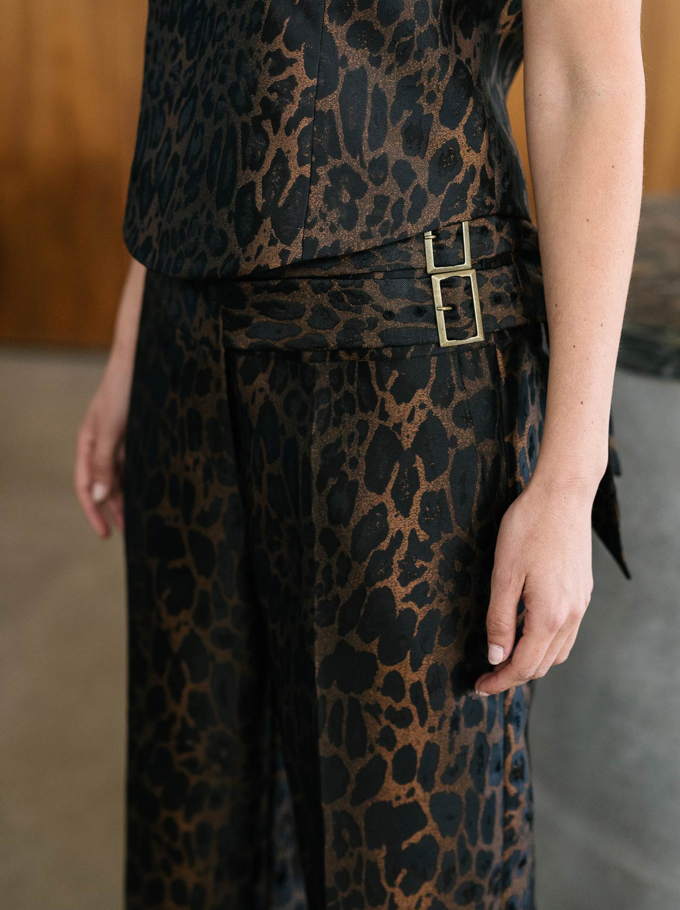 M.A DAINTY PINOT PANT (Leopard)