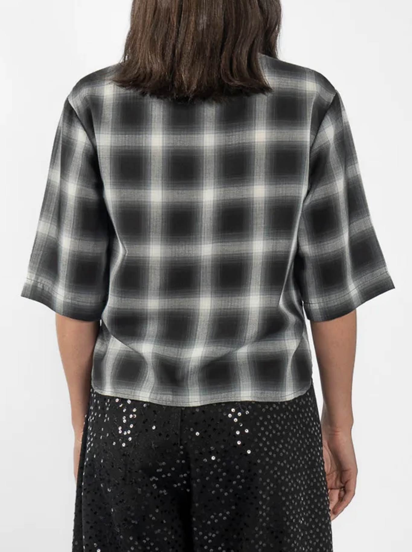 M.A Dainty Phoenix Shirt (Black/Blue Plaid)
