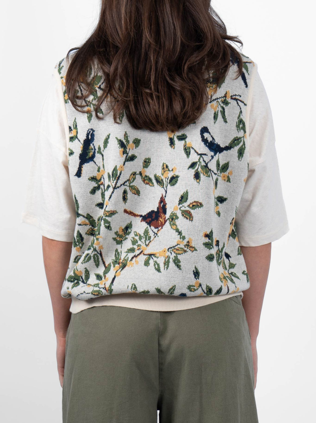 M.A DAINTY SOFA KNIT TOP (Birds)