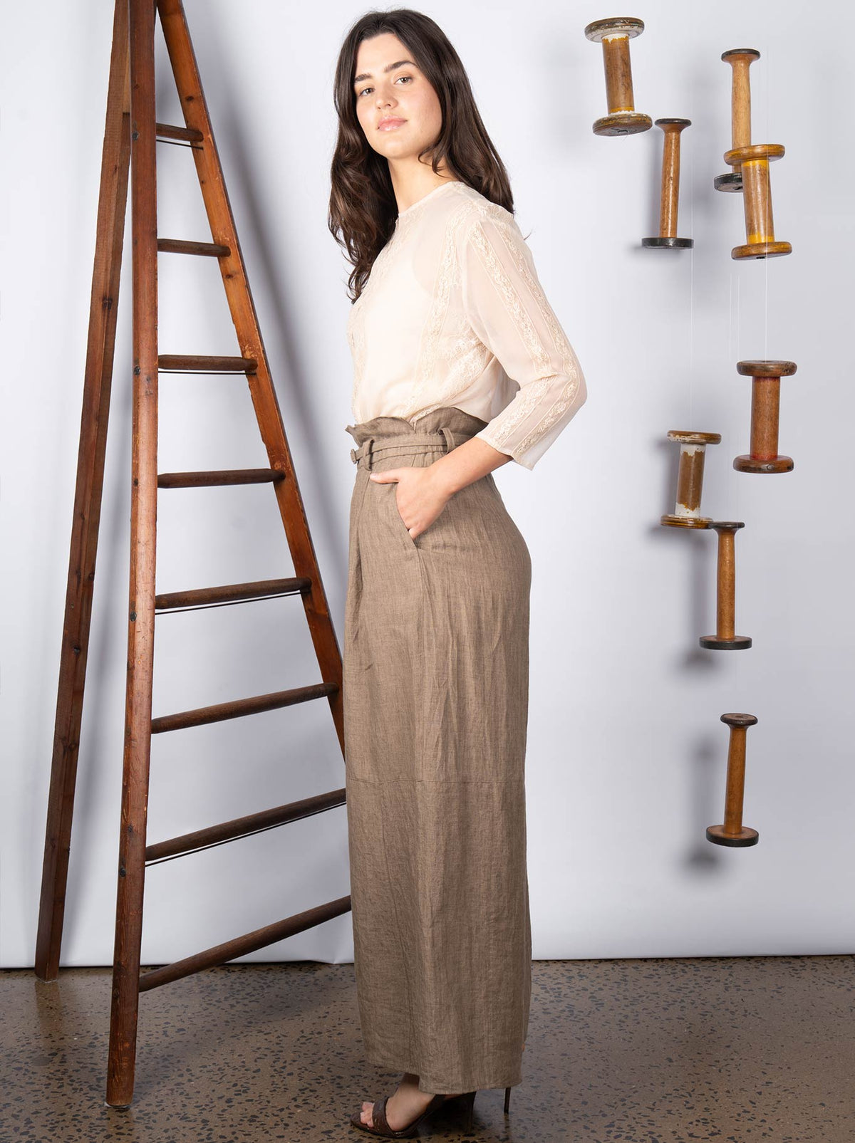 M.A Dainty Downtown Pant (Rock)