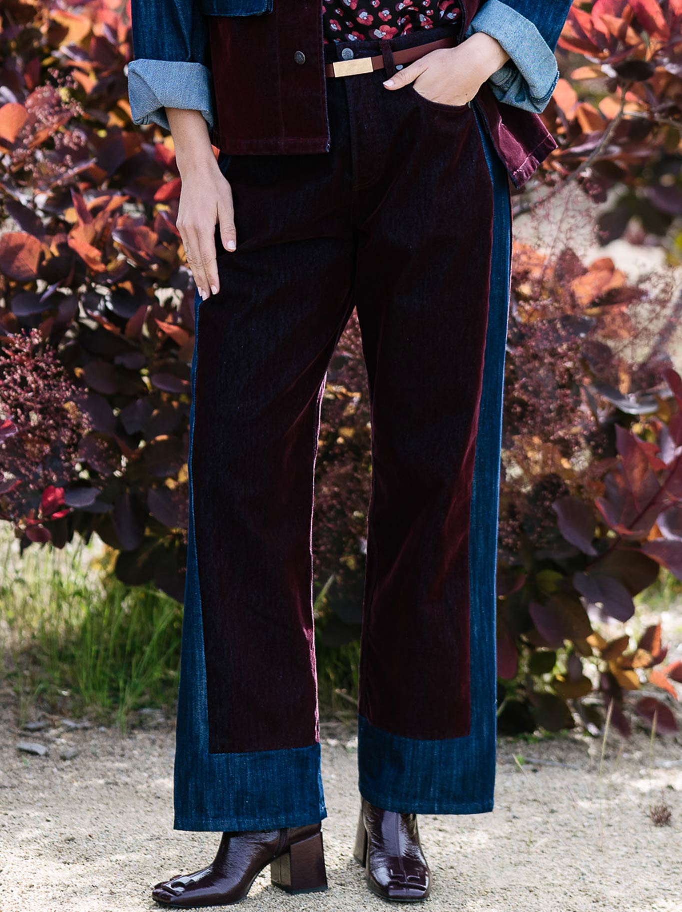Image of Jeans. Productname: M.A Dainty Hayes Jean in Ketchup colour by brand - M.A Dainty