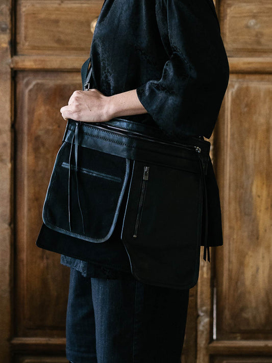 Image of Accessories. Product name - M.A Dainty Waker Bag in Black colour by brand - M.A Dainty
