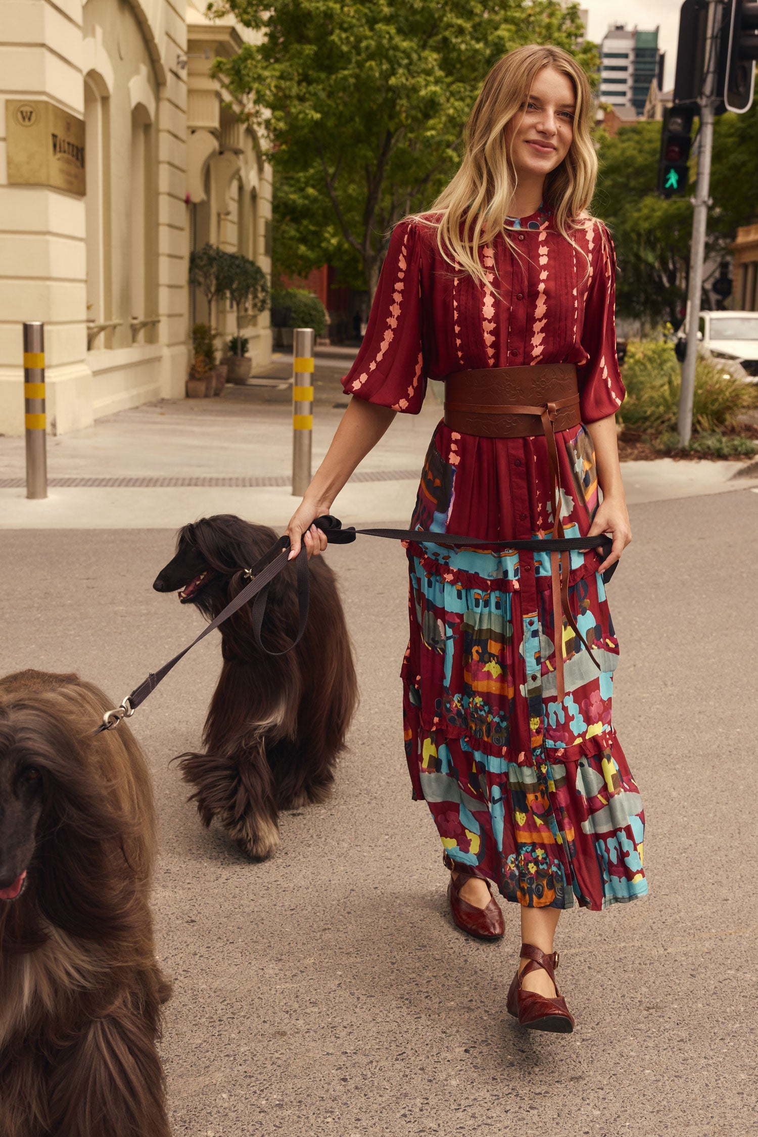 Image of Dresses. Productname: LulaSoul Surrey Maxi Merlot in Merlot colour by brand - LulaSoul