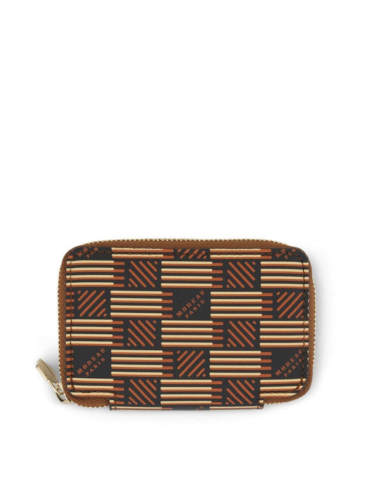 Image of Wallets & Money Clips. Productname: MOREAU Mini Zip Wallet in Classic colour by brand - MOREAU