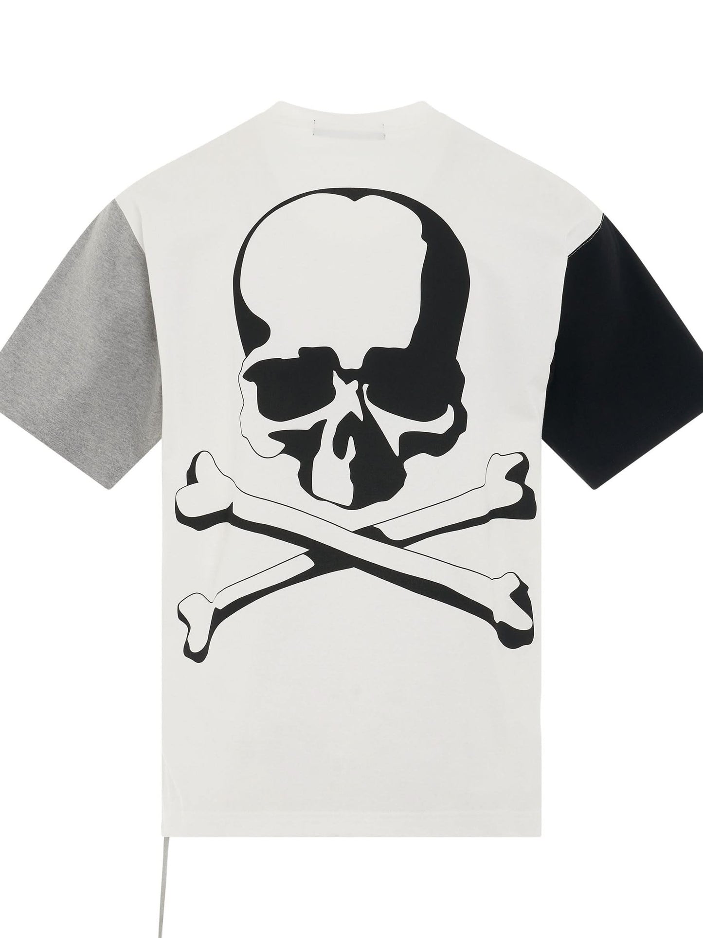 MASTERMIND JAPAN Colourblock Logo T-Shirt (White)