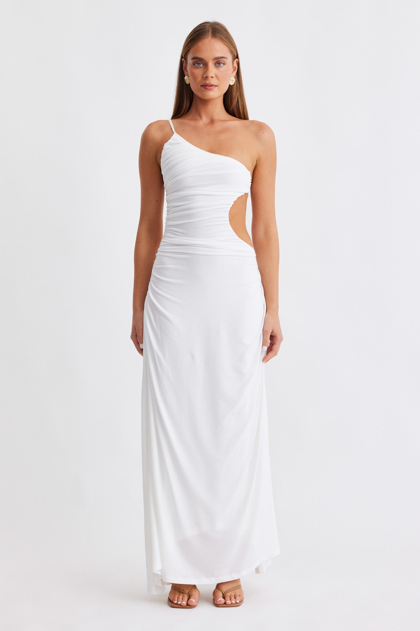 SNDYS MONACO DRESS (White)