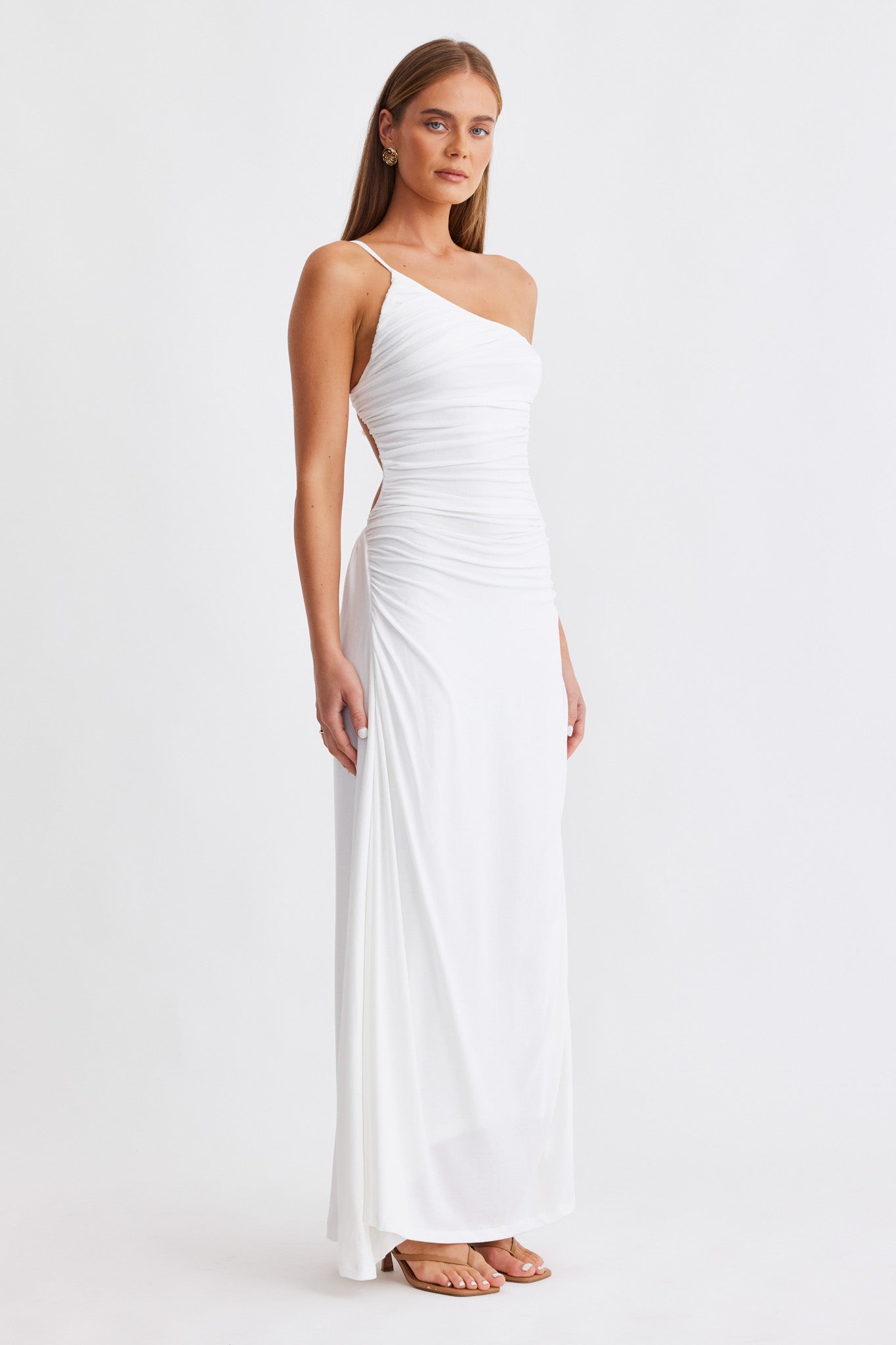 SNDYS MONACO DRESS (White)
