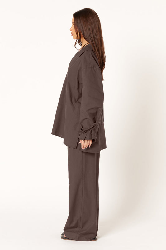 SNDYS MUSA KAFTAN TOP (Coffee)