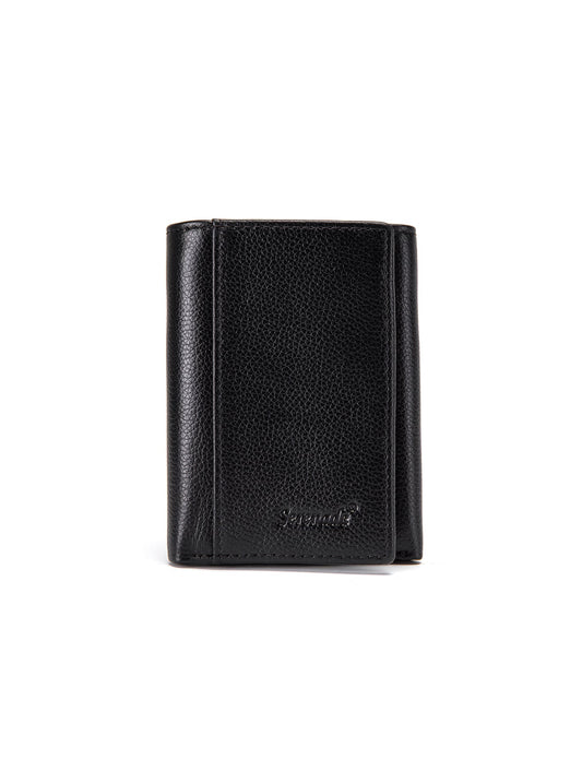 CAESAR MEN'S LEATHER TRIFOLD WALLET WITH RFID- MW1-103B