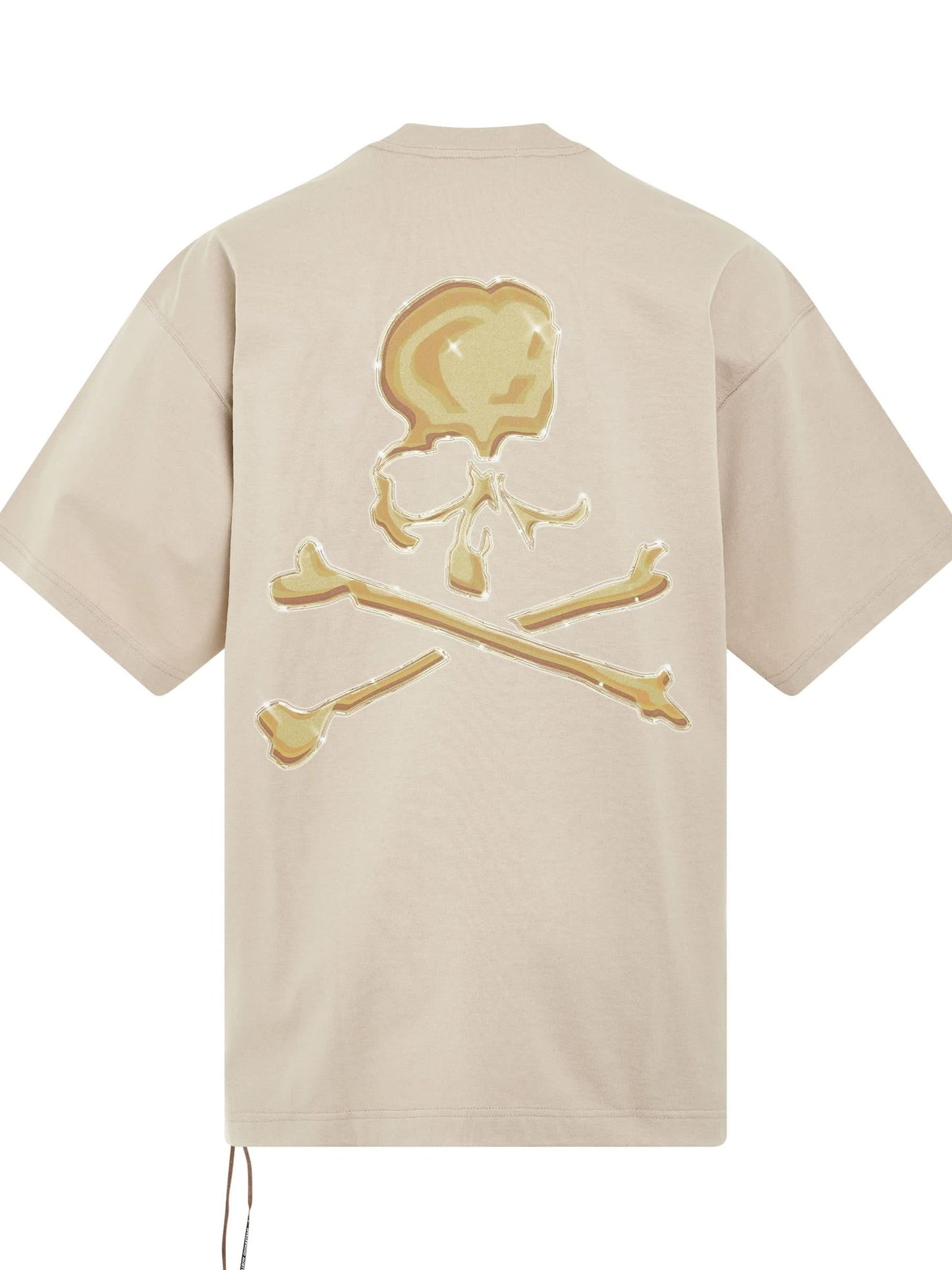 MASTERMIND Brilliant Logo Boxy Fit T-Shirt (Beige)