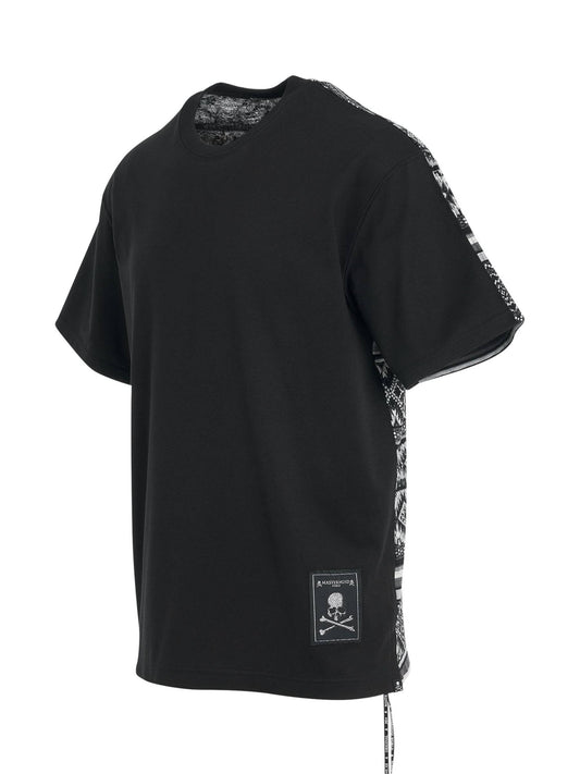 MASTERMIND Switched Ethnic Border T-Shirt (Black)