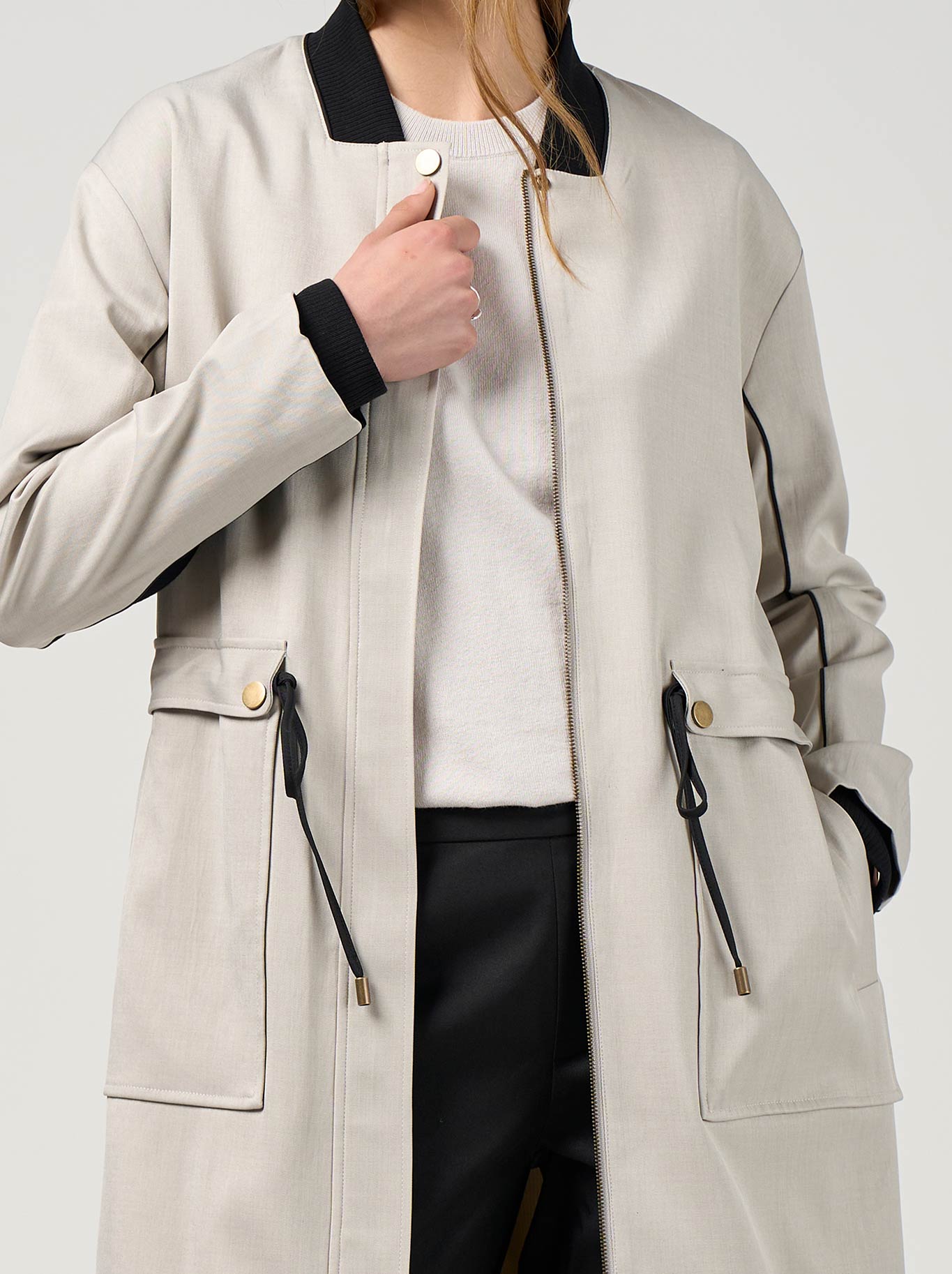 MADLY SWEETLY TACTICAL COAT (Pumice)