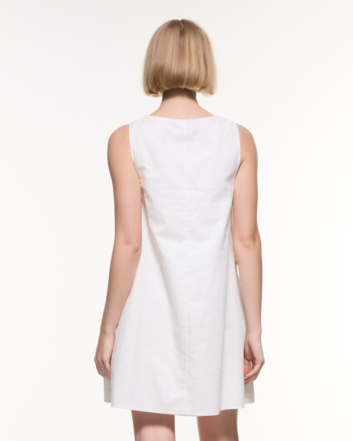 Soon Maternity Maeve Linen Feeding Dress