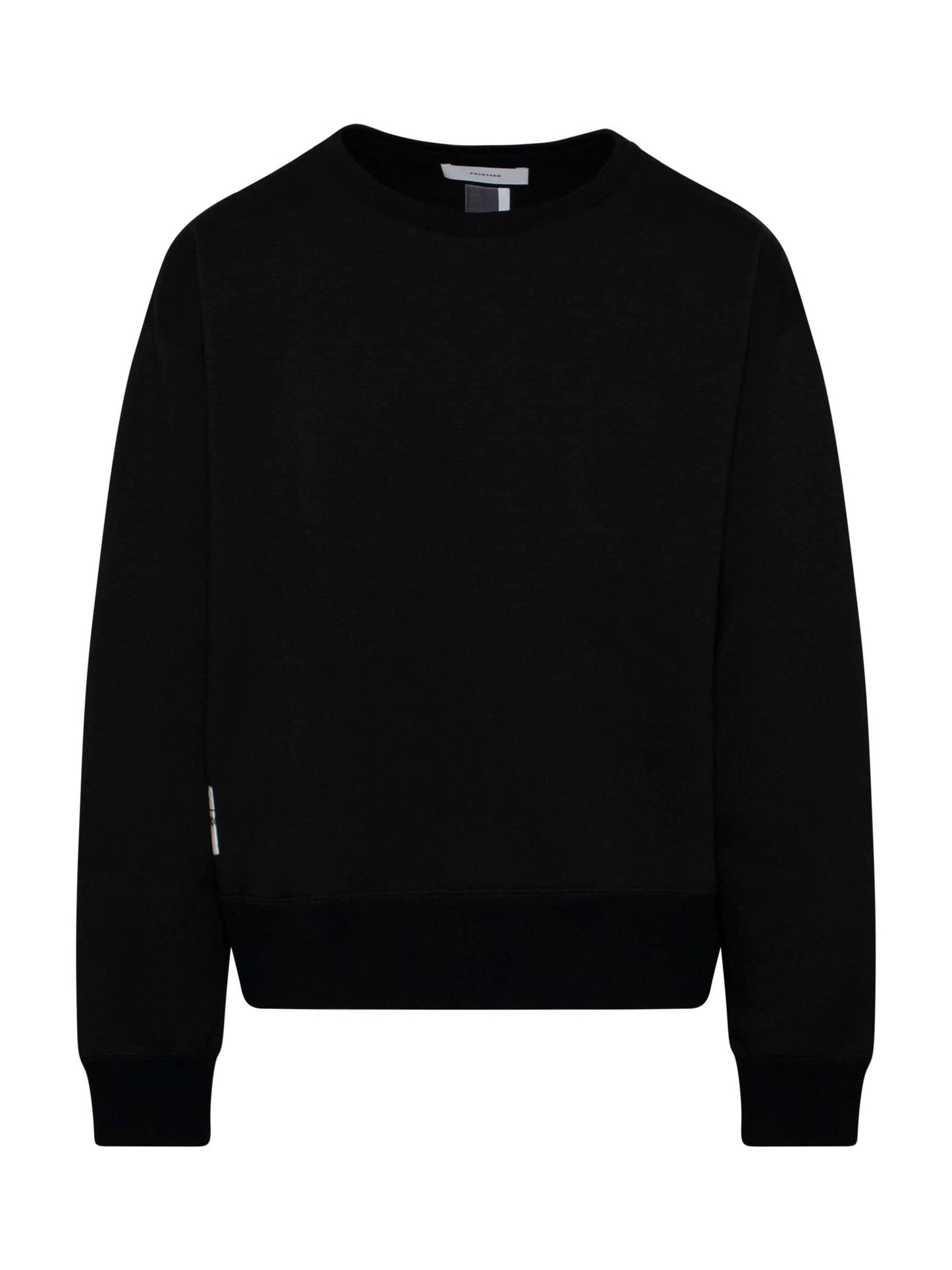 Image of a model wearing Outerwear. Productname: FACETASM Bonding Xxl Sweat in BLACK colour by brand - FACETASM