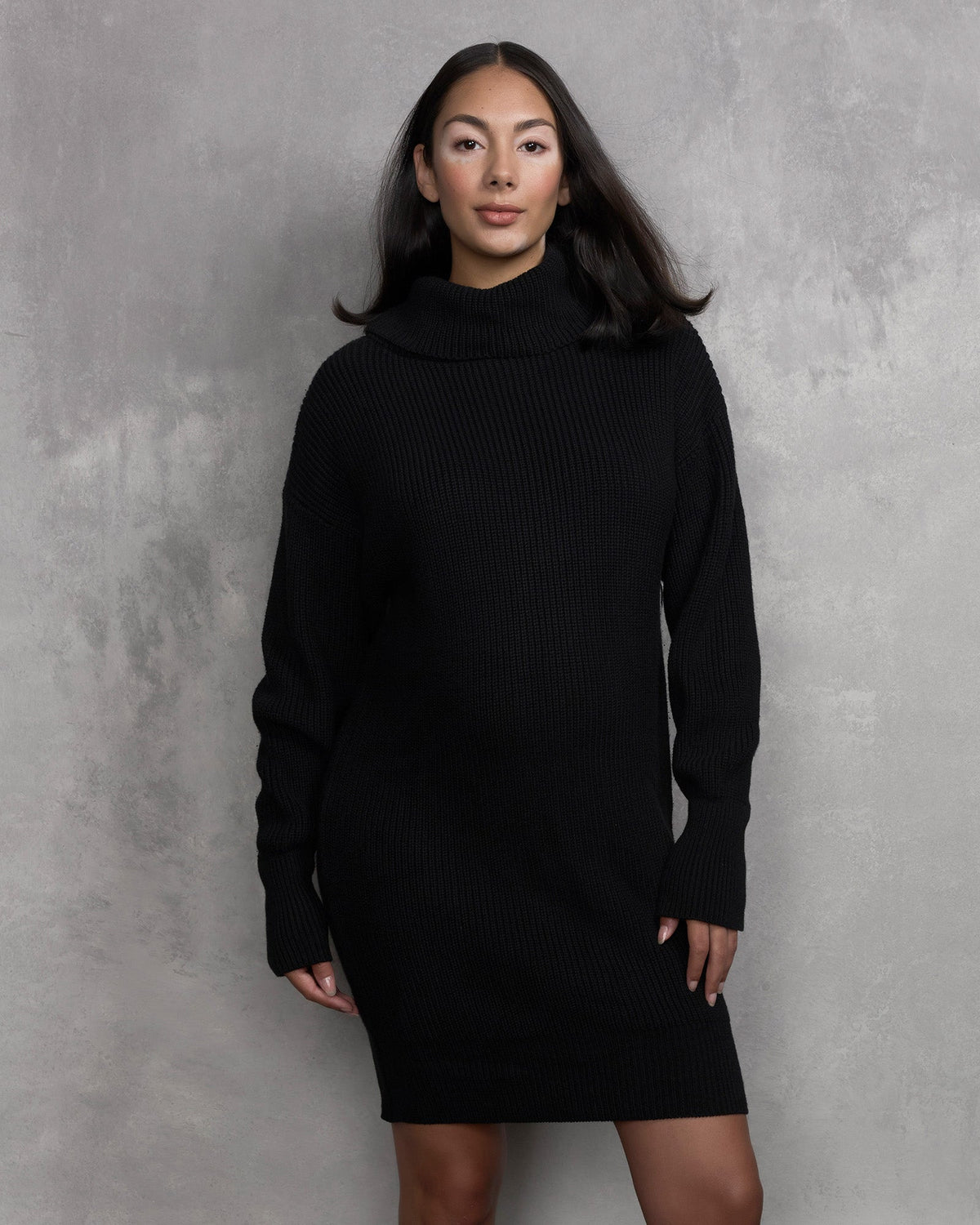 Soon Maternity Margot Turtle Neck Dress