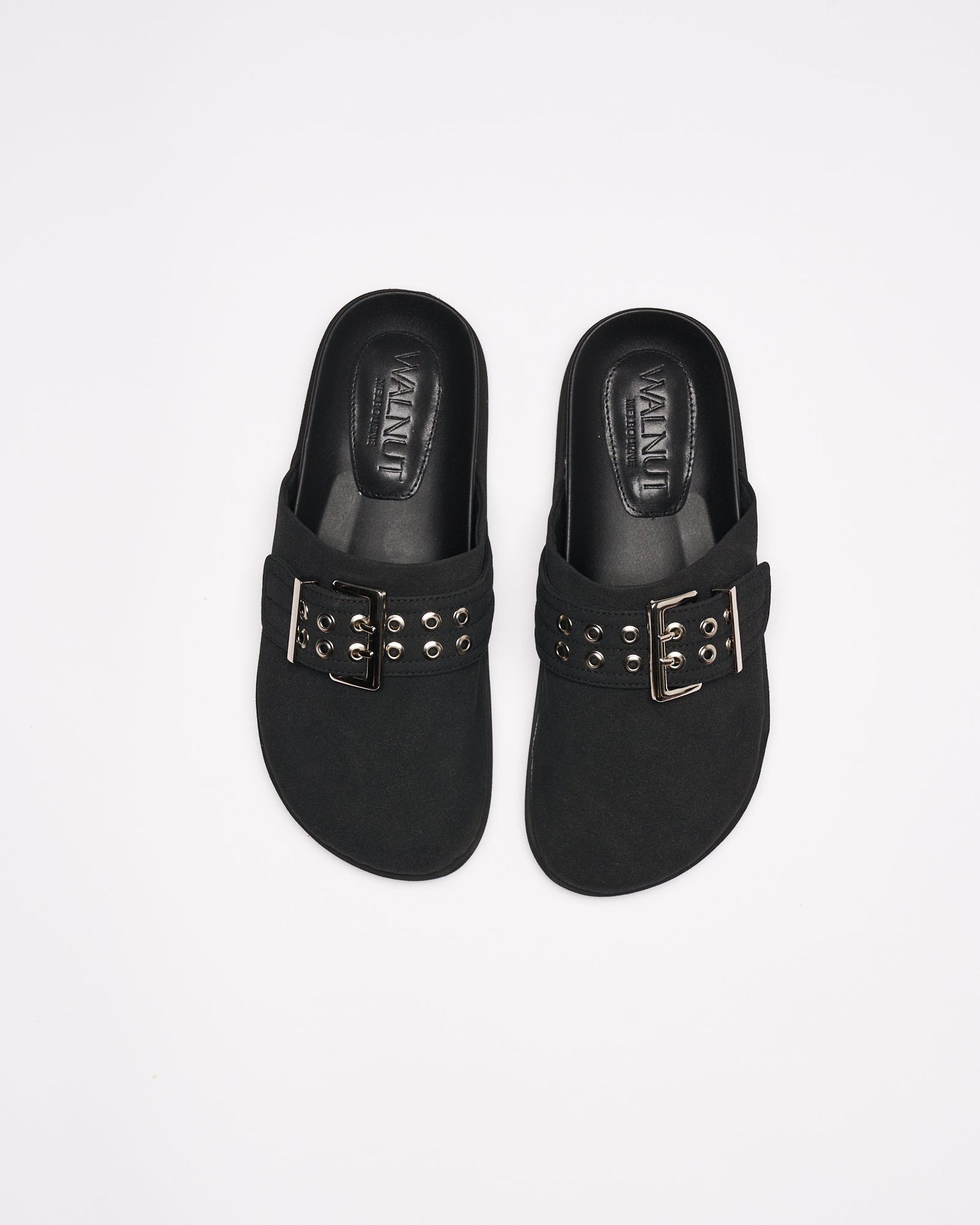 Walnut Melbourne Mason Mule (Black)