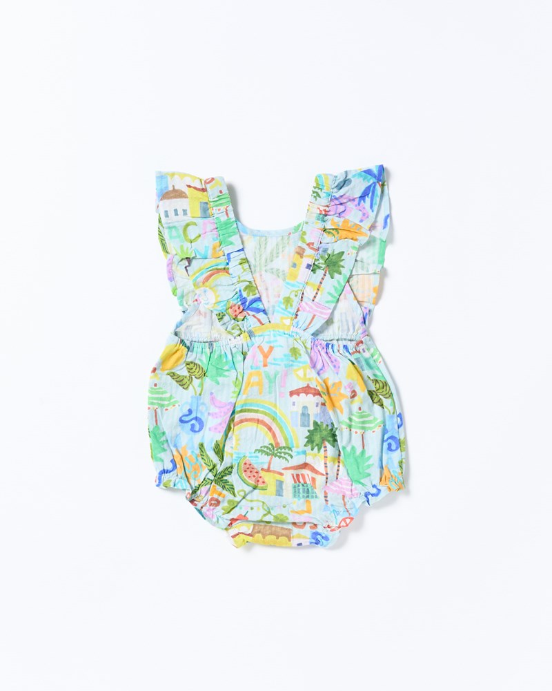 Walnut Melbourne Matteo Romper (Vacay Yay)