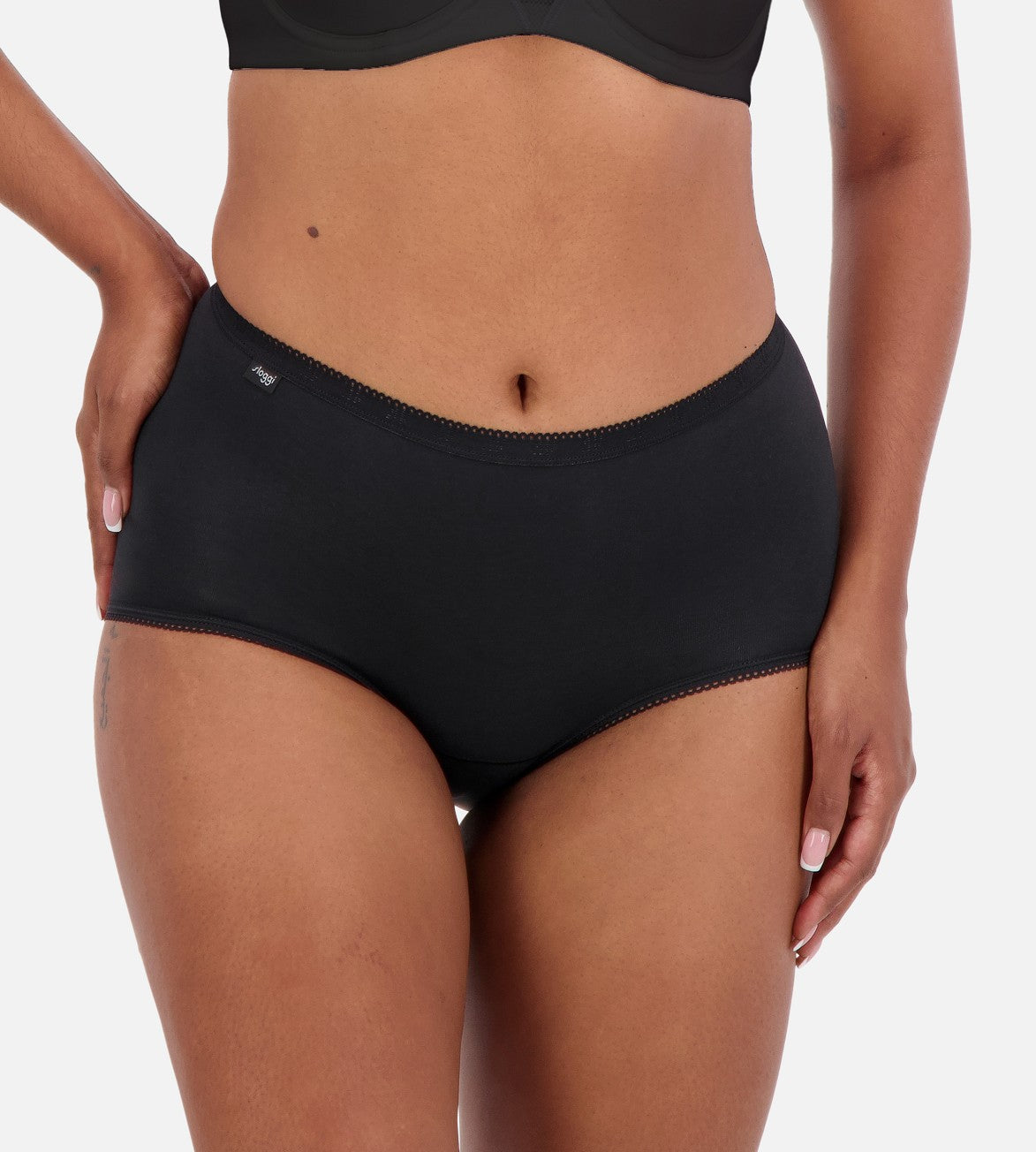 Triumph Sloggi Maxi 2 Pack (Black)