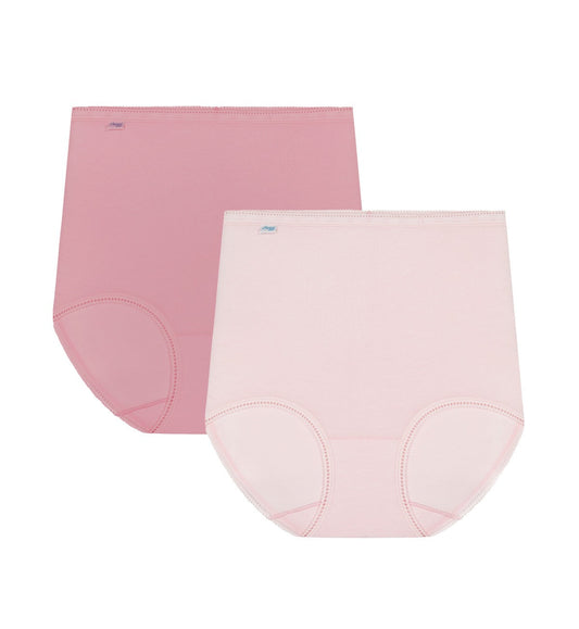 Image of Briefs. Productname: Triumph Sloggi Maxi 2 Pack in Multiple Colours 3 colour by brand - Triumph