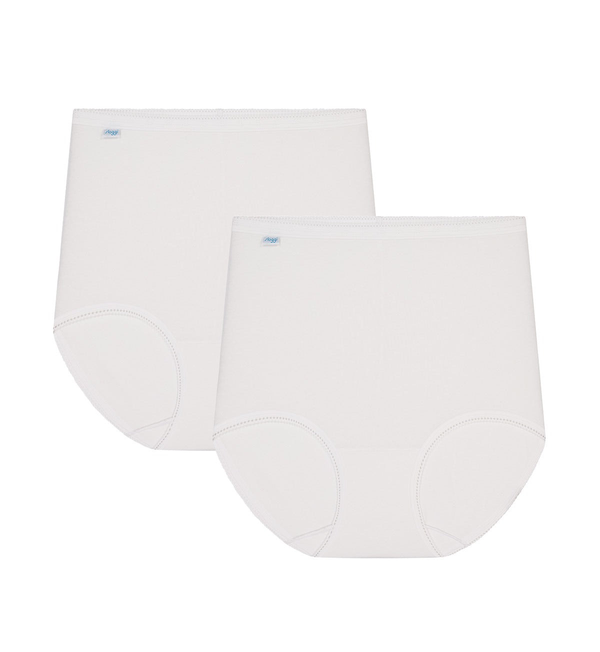 Image of Briefs. Productname: Triumph Sloggi Maxi 2 Pack in White colour by brand - Triumph