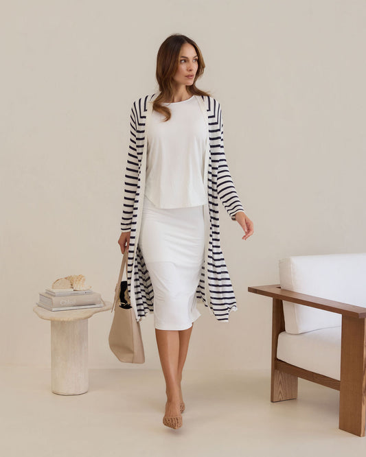 Image of a model wearing Skirts. Product name - The Tube Skirt Set in Default Title colour by brand - Lou Lou