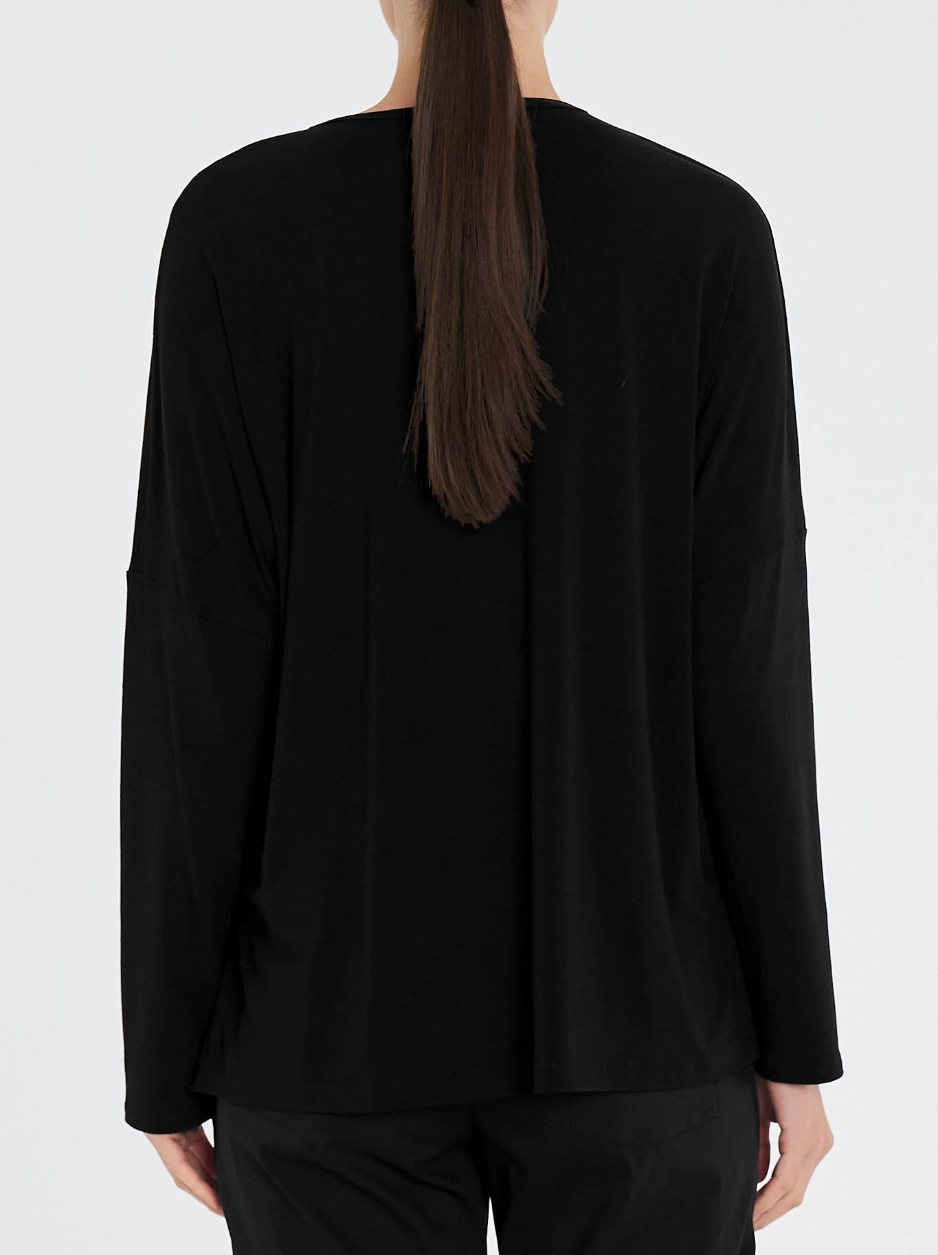 MELA PURDIE WEDGE SWEATER (Black)
