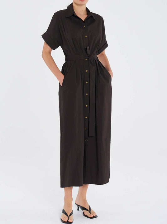 MELA PURDIE STUD DRESS (Fudge)