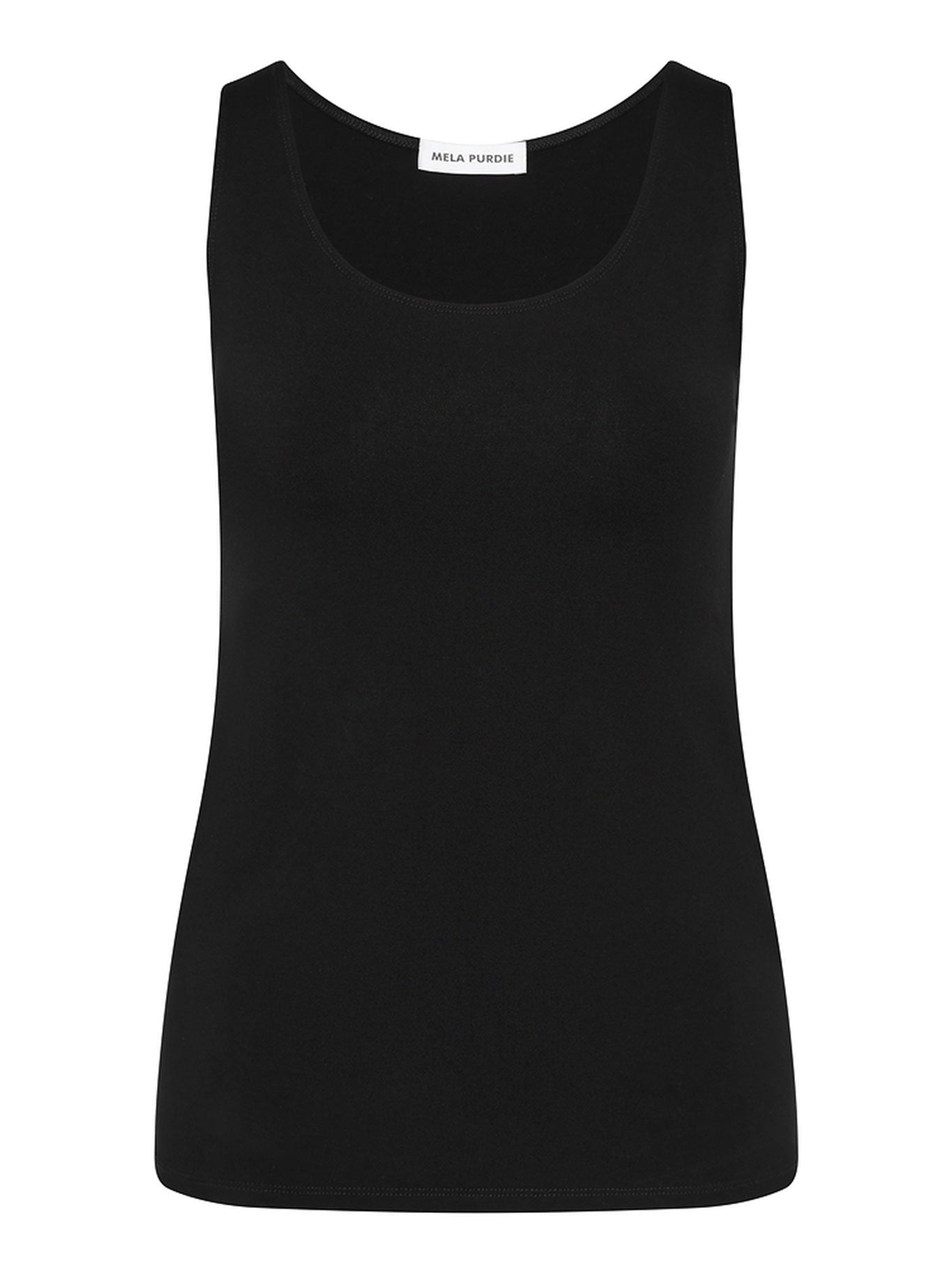 MELA PURDIE SINGLET (Black)